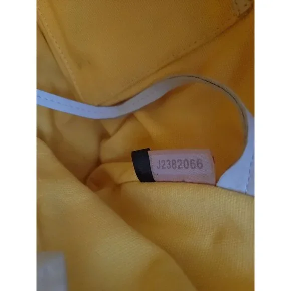 DOONEY & BOURKE Women's Cream Canvas Shopper Tote Bag Leather Handles - Picture 13 of 15